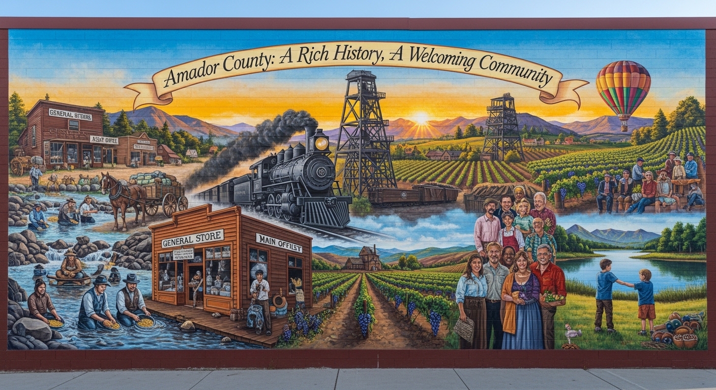About Amador County California History and Community