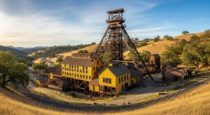 Historic Kennedy Mine, a key site from the California Gold Rush